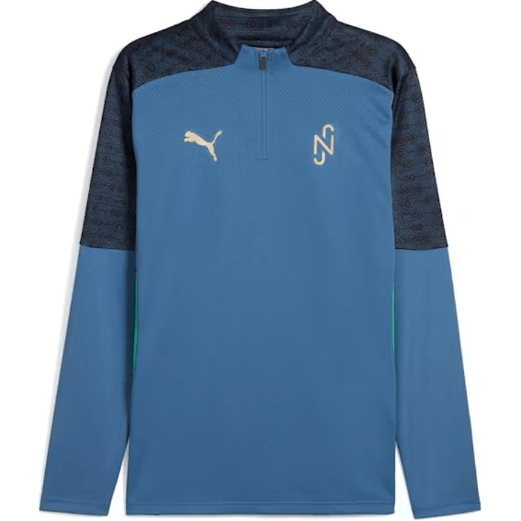 Puma X Neymar Jr Drycell FW24 Bna Уличная Повседневная Спортивная Толстовка Куртка Мужские куртки Сине-Горизонт Сине-Океанический 659695-10