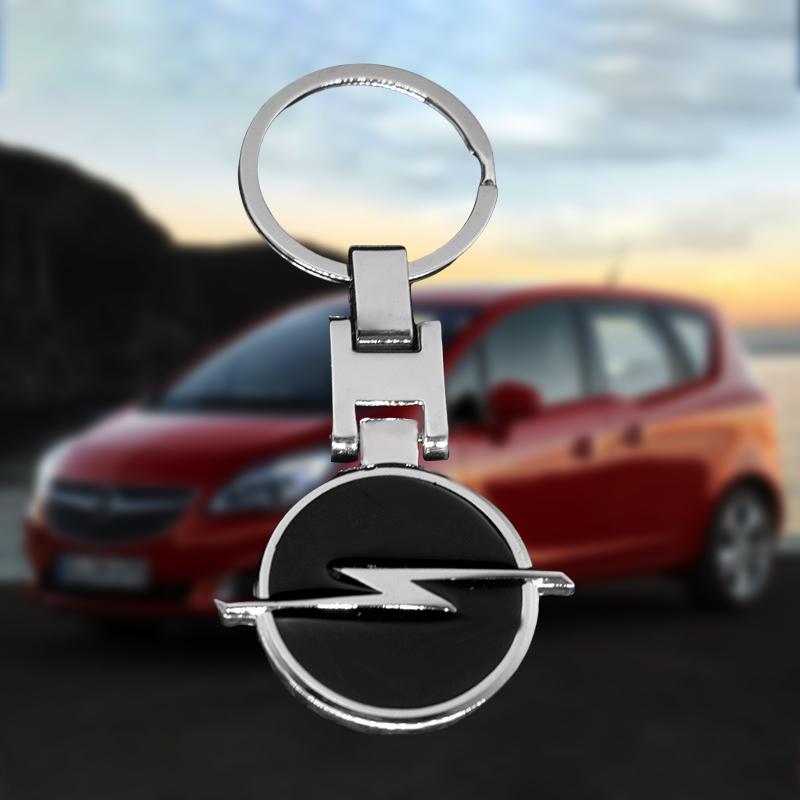 Car Emblem Keychain Metal Key Ring Accessories For Opel Logo Astra Insignia Vivaro Corsa Mokka Zafira Vectra OPC Vauxhall Meriva