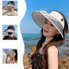 New Fashion and Versatile Beach Sun Hat Trendy Sun Protection Top Hat Women Summer Sun Protection Sun Protection Sun Hat