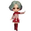 Свитер для кук Blythe, совместимый с Dolly Para, наряд с цирковым помпоном, костюм для Blythe/AZONE/Licca-chan/Momoko, одежда, набор ручной вязки, стиль, украшение,