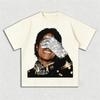 Универсальная футболка с принтом Майкла Джексона (MJ Michael Jackson) для мужчин и женщин, стильная, модная, хип-хоп, уличная мода