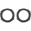 Pair 7" LED Headlight Mount Bracket Plastic Ring For Jeep Wrangler TJ 1997-2006