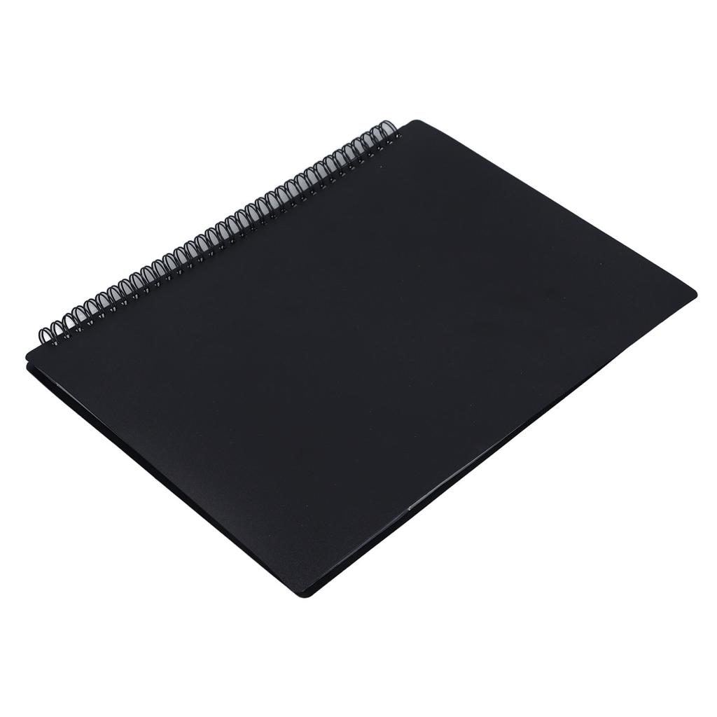 Sheet Music Folder A4 Writeable Detachable Waterproof Music Loose Leaf Binder 40 Pages Capacity