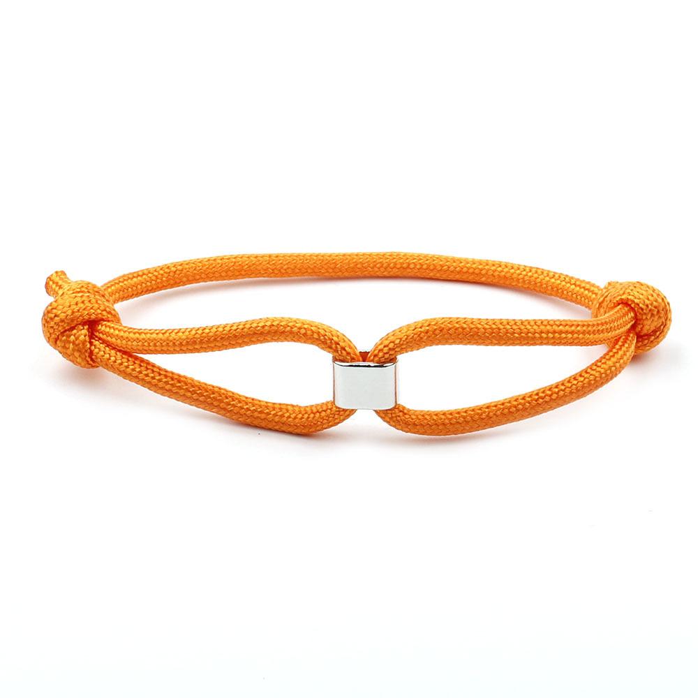 Lucky Men Women Sauvignon Blanc Knot Rope Bracelet For Lovers Distance Couple Bracelet Minimalist Yoga Meditation