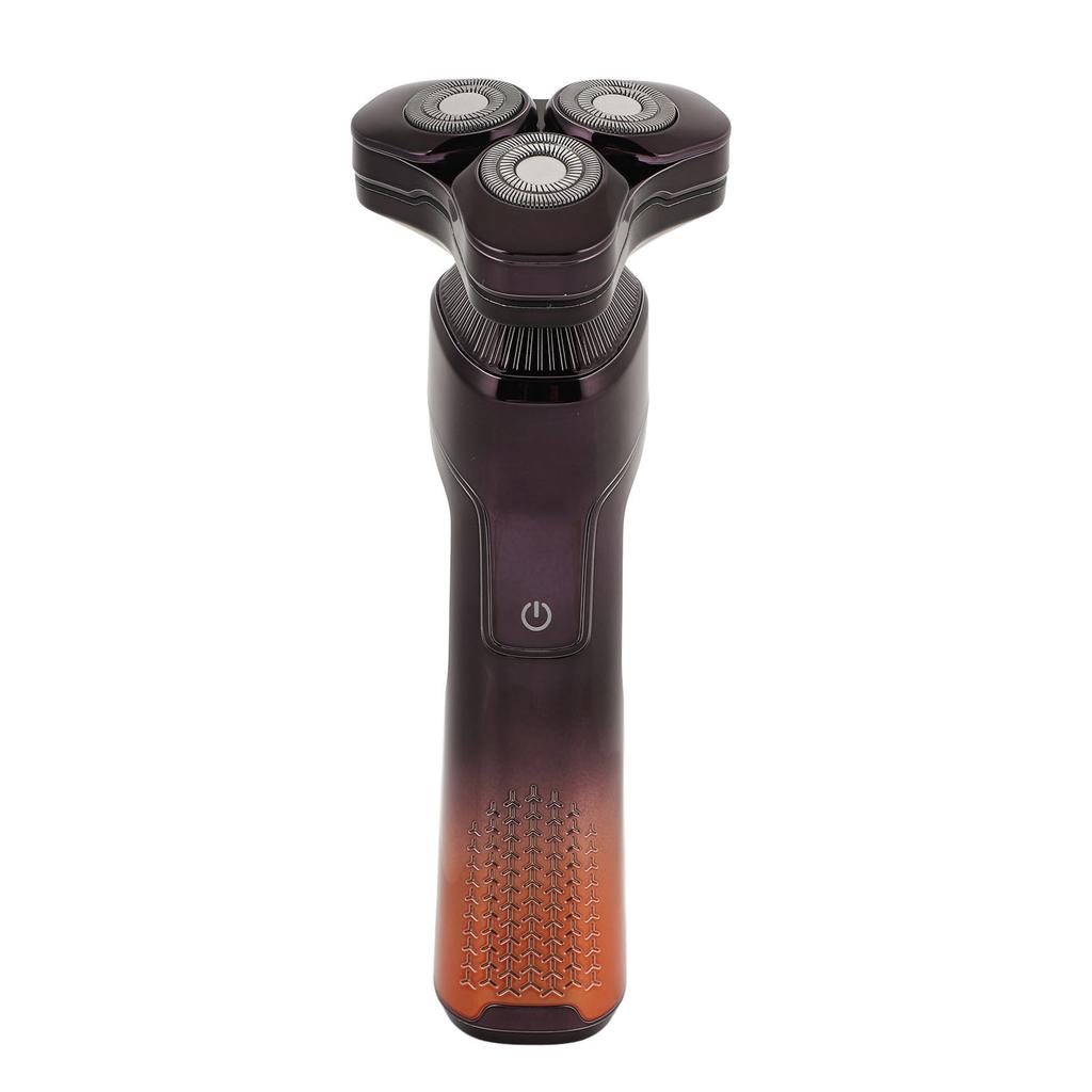 Триммер для бороды 3 в 1 3D Электрический Плавающая головка с двойным кольцом Беспроводной Перезаряжаемый Моющийся Сухой Влажный Триммер для усов для