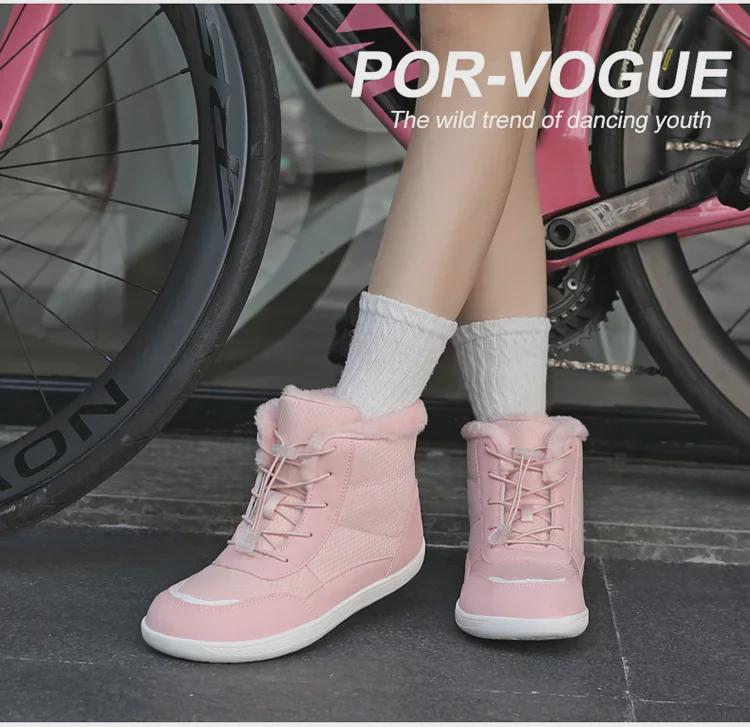 Women's 2024 Winter Wide-Toe High-Top Velvet-Lined Snow Boots - Trendy, Thickened and Warm for Outdoors