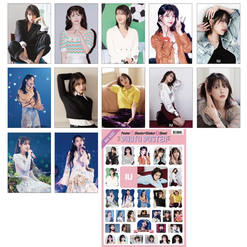 Набор постеров формата А3 Набор постеров K-STAR 12 штук (МЕ 02)