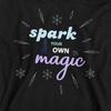 Frozen Childrens/Kids Spark Your Own Magic Elsa Silhouette Pullover Hoodie
