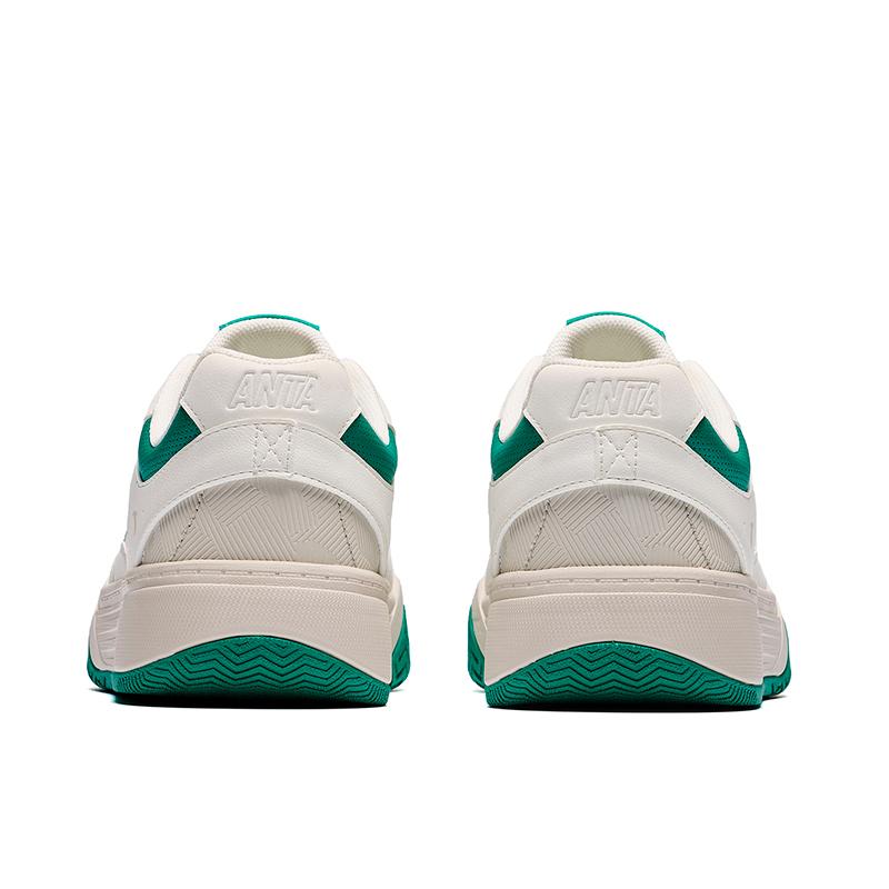 Men's Sneakers ANTA Grand Slam Skate Shoes Men's Low-top Ivory White/Cream Gray/Vintage Green