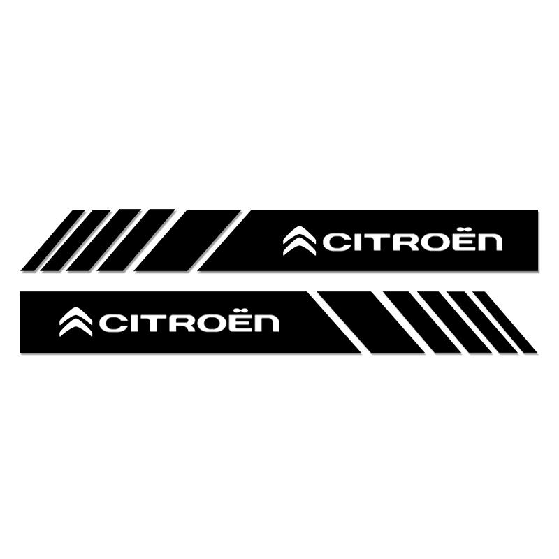 20*2cm Car Rearview Mirror Side Decal Stripe Sticker Vehicle Body Accessories for Citroen C1 C2 C3 C4 C5 C6 C8 C4L DS3 DS4 DS5 alq123