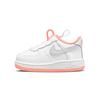 Кроссовки Nike Air Force 1 Low для малышей, розово-белые, для младенцев и малышей CU5289-103