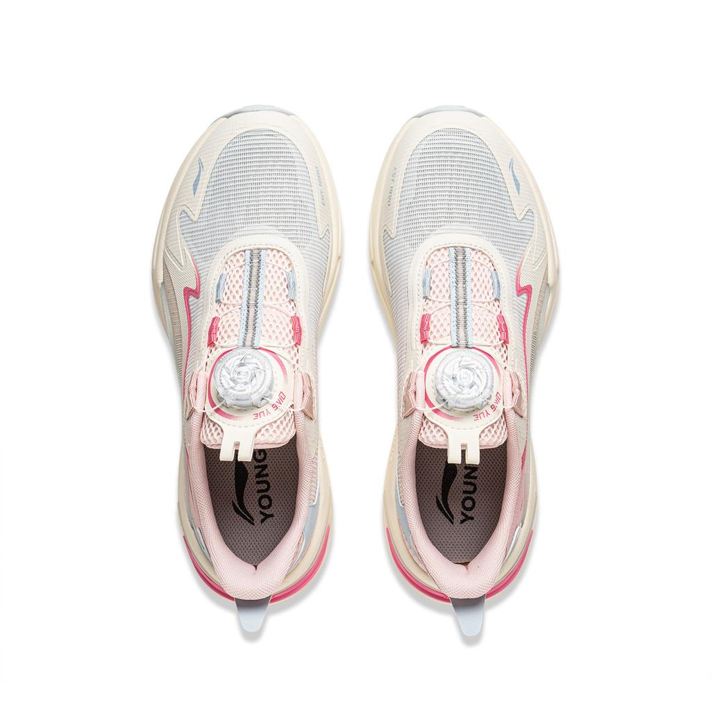 Li Ning Kids Sports Lifestyle Series Comfortable Fashion Shock Absorption Rebound Breathable Support Low-Top Casual Shoes Men Casual Shoes YKCV046-4