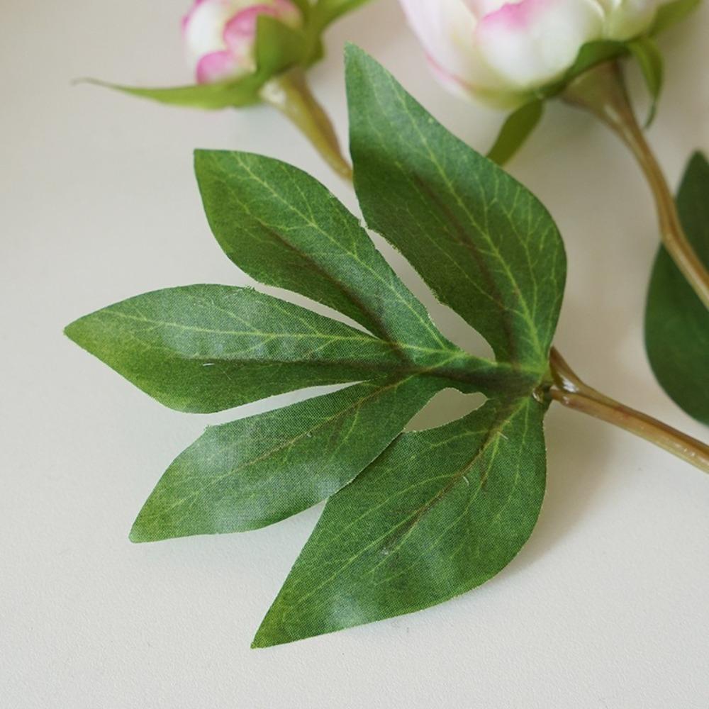 Имитация пиона в европейском стиле, 2 головки, букет искусственных пионов, цветочная композиция