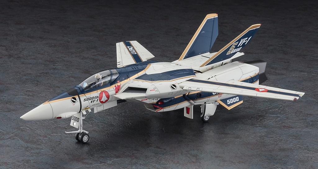 Hasegawa Super Dimension Fortress Macross Valkyrie 5000th Production Памятная покрасочная машина Масштабная пластиковая модель 65879 VF-1A 1/48
