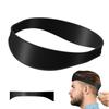 1PC Barber Tape Home Curved Silicone Collar Shaving Stencil Hair Trimming Tool