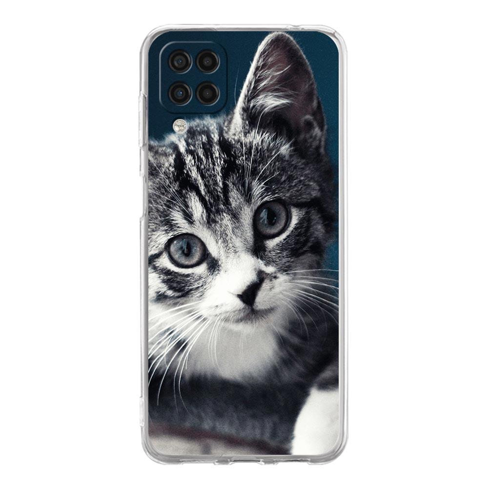 Прозрачный чехол для телефона Samsung Galaxy A13 A51 A71 A21S A12 A11 A31 A52 A41 A23 A53 A73 A32 5G A03S, мягкий чехол с милым рисунком котов