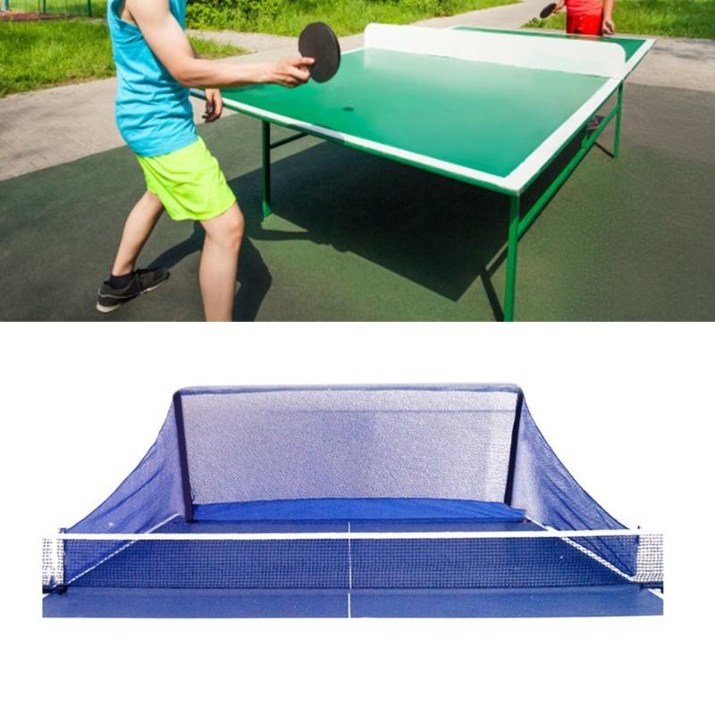 Light Weight Table Tennis Ball Catches Net PingPong Ball Training Collecting Net Portable Table Tennis Training Tool