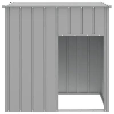 Prolenta Premium Dain Steel Dog Kennel, Grey, 110 x 103 x 109 cm