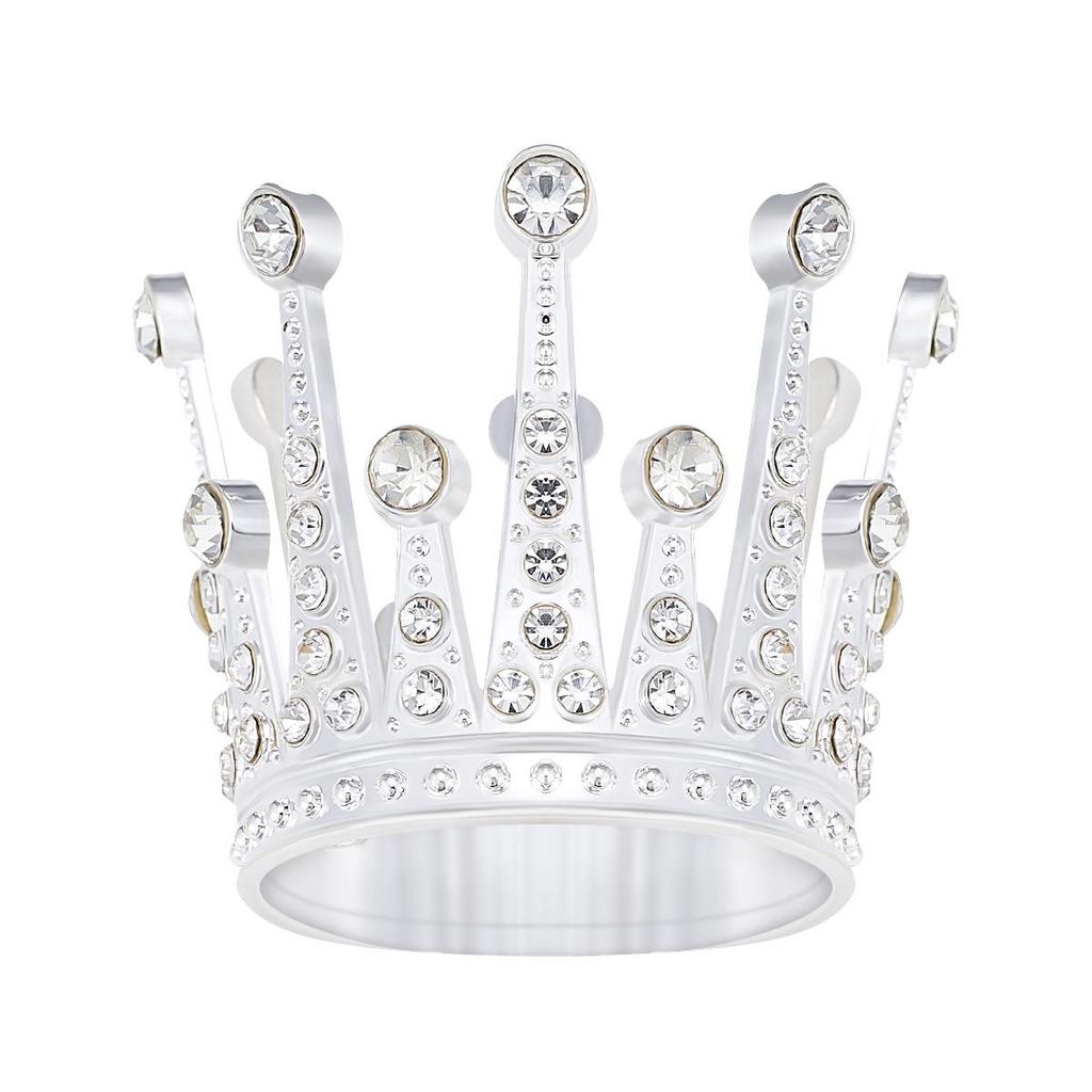 Мини-корона из сплава со стразами для украшения торта на день рождения