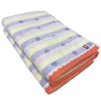 Полотенце бренда Imabari, маленькое банное полотенце 60 x 120 см, розовый, набор из 2 шт., хлопковое, тонкое, впитывающее воду, быстросохнущее, для повседневного использования, отечественное, сделано в Японии 100%