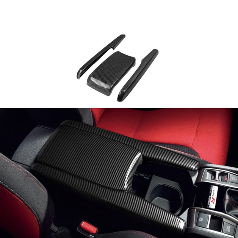 Для Honda Civic 10th 2016-центральный подлокотник, декоративная рамка, украшение интерьера, аксессуары, модификация, защита от ударов