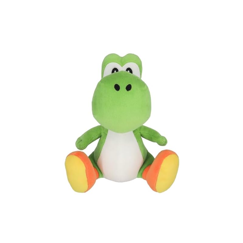Sanei Boeki Super Mario ALL STAR COLLECTION Йоши (S) Ш13,5 x Г15,5 x В20 см Мягкая игрушка AC03