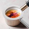 Стальная молочная чашка, кольца для крем-брюле, карамельная корочка, инструменты для выпечки, для десертов к чаю, домашняя кухня, профессиональный магазин десертов, крем