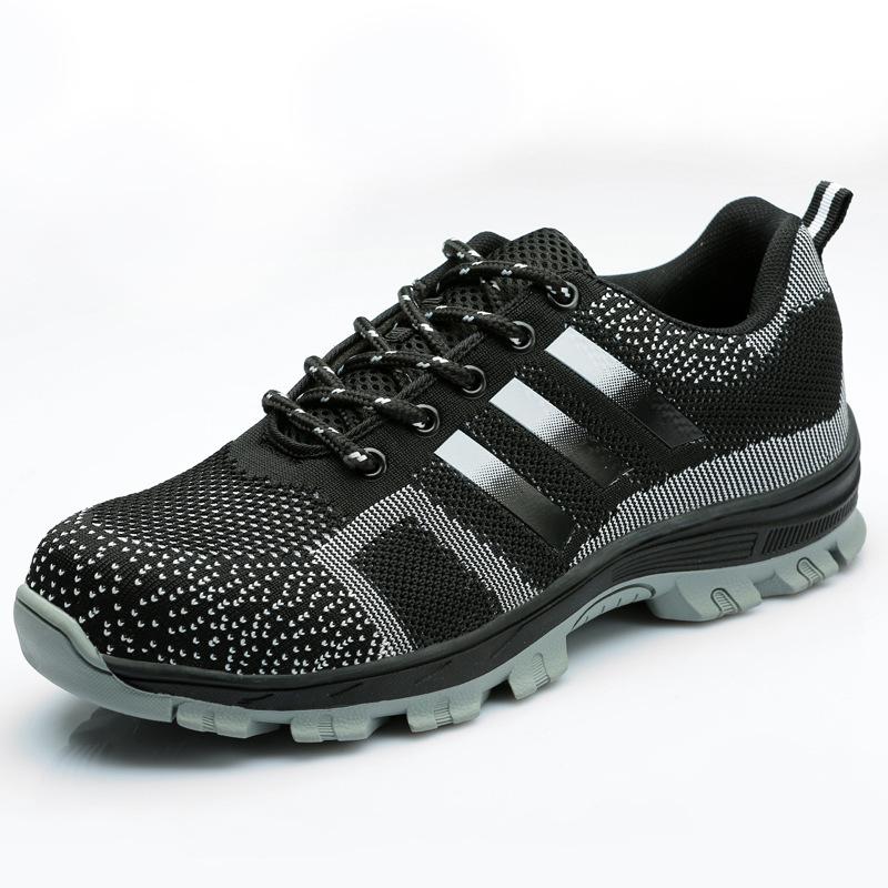 Обувь для страхования труда, повседневная мода, ударопрочная, ударопрочная и износостойкая рабочая обувь, защитная обувь