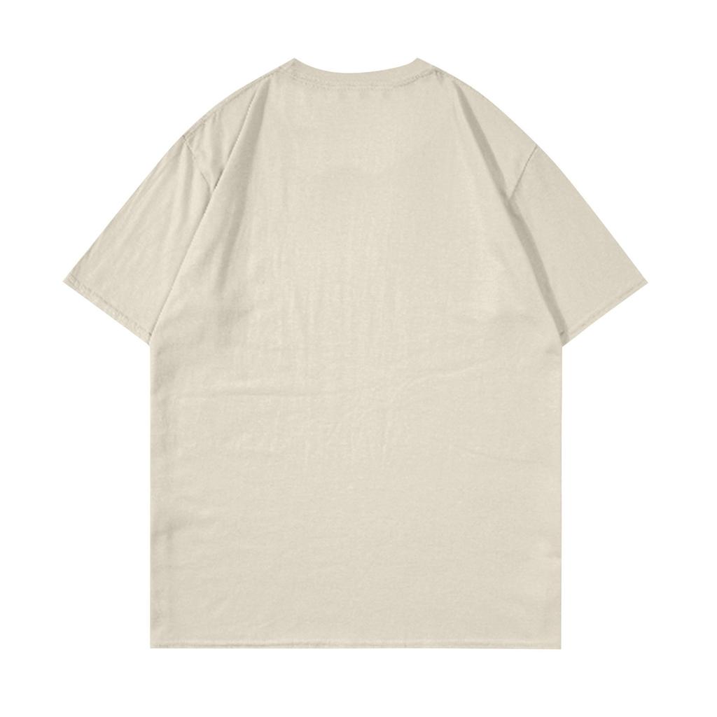 Футболка унисекс, повседневный свободный топ, удобная футболка с круглым вырезом