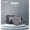 Professional racing goggles with high cost-performance ratio, interchangeable nose bridge, silicone anti-fog, essential for training and competition