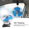Strong Wind Rotatable Clip Cooling Fan 8inch Low Noise Oscillating Auto Cooling Fan with Clip 12V 25W Truck Car Auto Fan