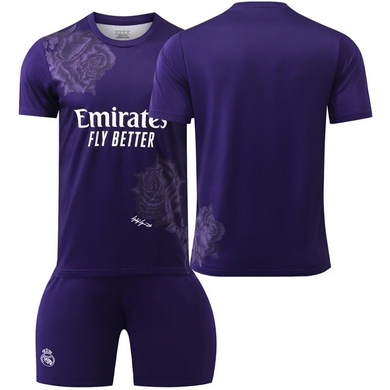 2425 Y3 Co-branded Football Shirt No. 7 C Rovinicius 5 Bellingham 10 Mbabpe Jersey Set