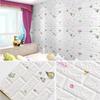 1/5/10Pcs 70*38cm 3D Design Wallpaper Wall Decoration Foam Brick Self Adhesive Waterproof Wall Sticker