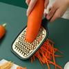 Stainless Steel Multifunctional Vegetable & Fruit Slicer, Shredder, Grater & Cutter for Potatoes, Garlic, Radishes, and More.