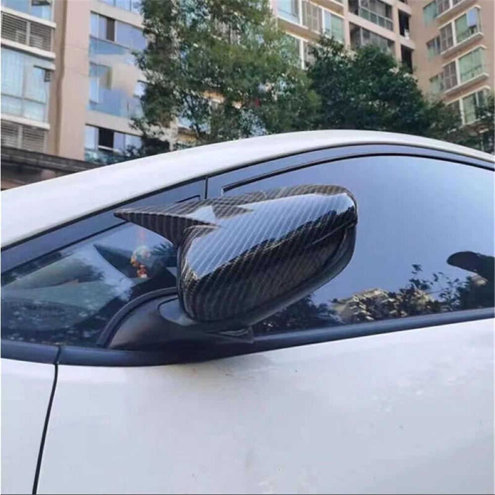 2 шт. Накладки на боковые зеркала под карбон для KIA K3 Cerato Forte 2013-2018