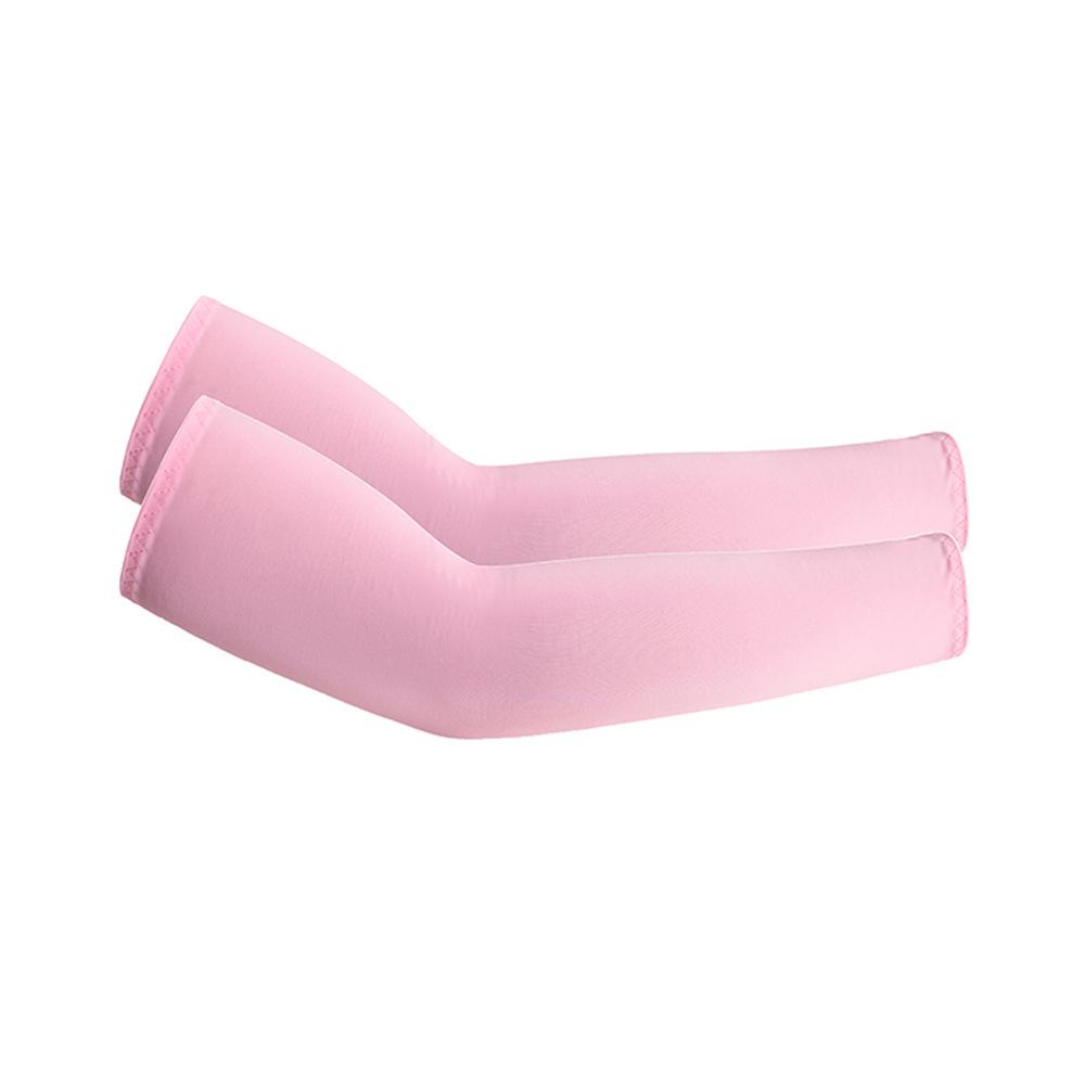 Women's UV-Protective Ice Silk Cycling Arm Sleeves - Lightweight, Breathable, Elastic Sleeves for Sun Protection and Scar Coverage.