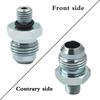 WFLNHB 6An x 5/16-24 O Ring Thread Fitting spittier/oil Return Port Adapter Fittings Replacement for Ford Mopar Hydraulic Booster