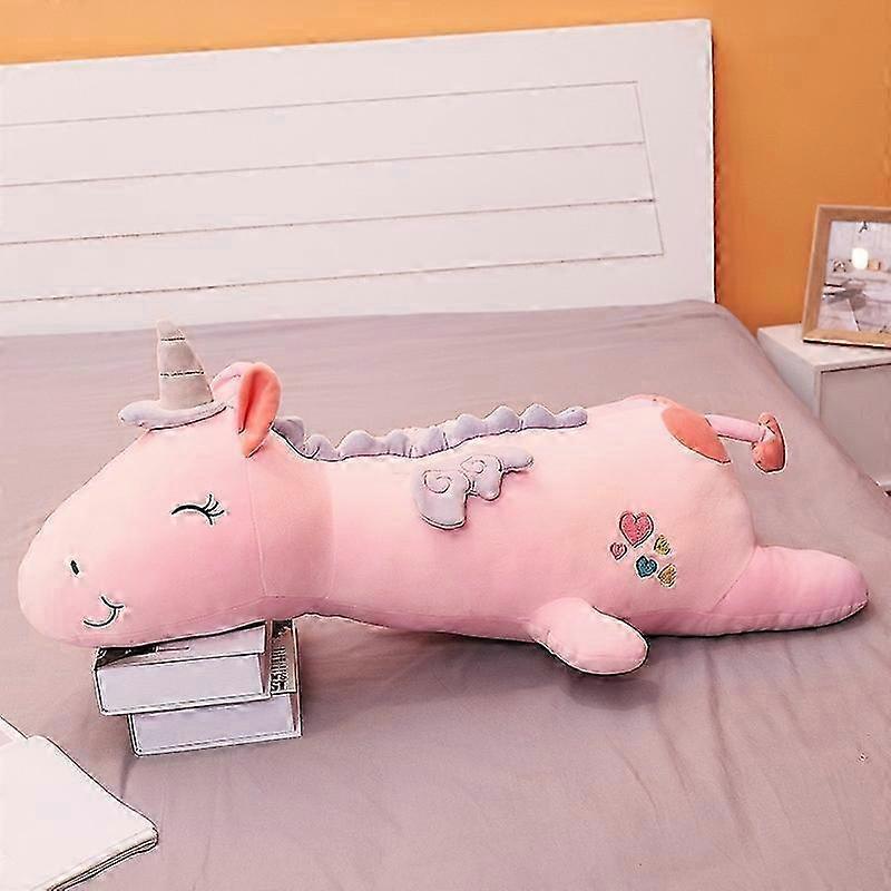 60 см Милые светящиеся светодиодные игрушки-единороги, Прекрасные светящиеся подушки-единороги в виде животных, Мягкие куклы для детей, Рождественские подарки