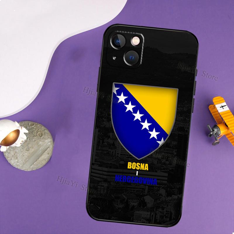 Босния и Герцеговина Чехол-сердце для iPhone 14 13 Pro X XS Max XR 7 8 Plus Чехол для iPhone 14 12 Mini 11 Pro Max SE 2020
