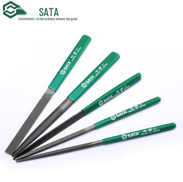 Набор напильников Sata Tools из 5 мини-машиностроительных напильников и 3 плоских напильников (03901/03902/03903/03904)