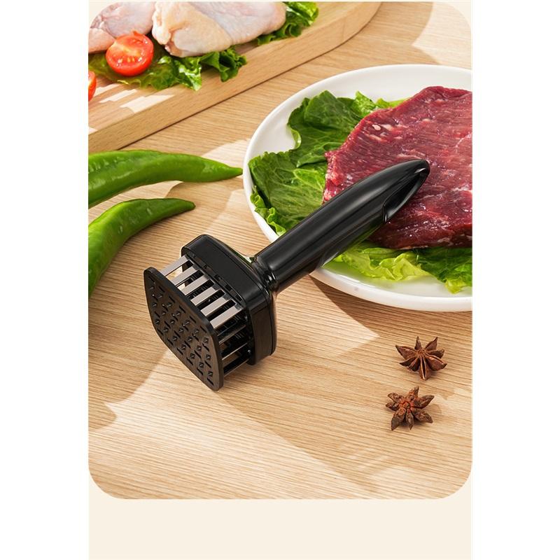 Автоматический отбойный молоток из нержавеющей стали Игла для мяса Мясная нить Бытовой Кухонный Стейк Сломанное сухожилие Говядина Куриный вкус Перфоратор
