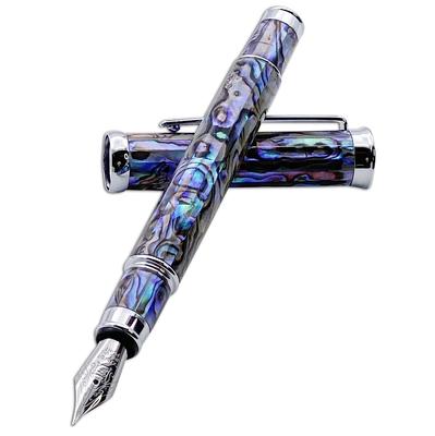 LACHIEVA LUX Abalone Shell Fountain Made in Fine Nib Smooth Exquise Luxury Fountain Gift Gift Pen, Германия, (Тонкая точка), Письмо, Ручка, Набор, Унисекс,