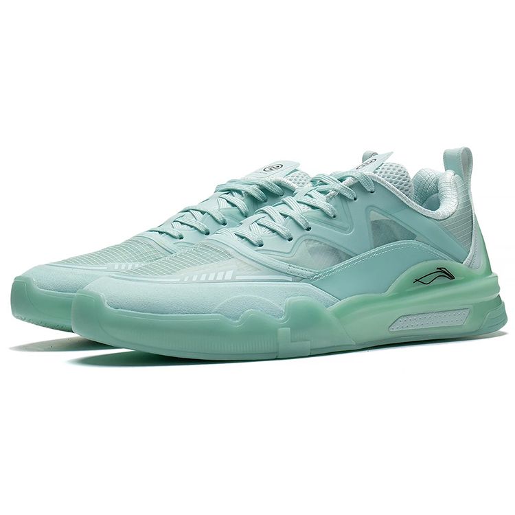 Li Ning Erik Ellington X Ling Teng удобные универсальные низкие кроссовки для скейтбординга унисекс синие AEPR009-13