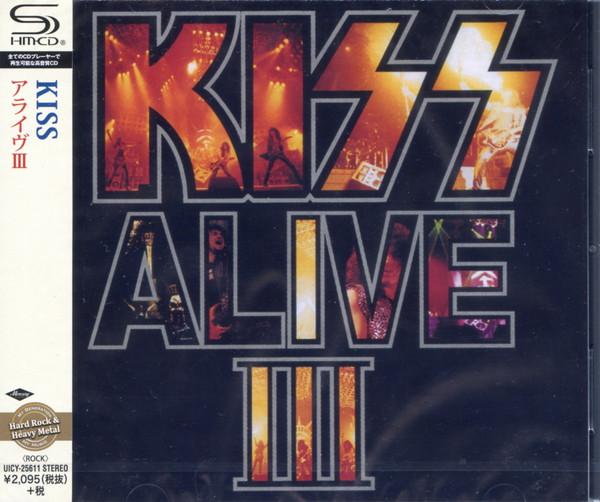 CD KISS - Alive III UICY25611 Mercury 2016 Japan Rock Used