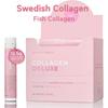 [Swedish Collagen] Collagen Deluxe 20 X 25ml Daily Shots/Hydrolyzed Marine Collagen Liquid Supplement