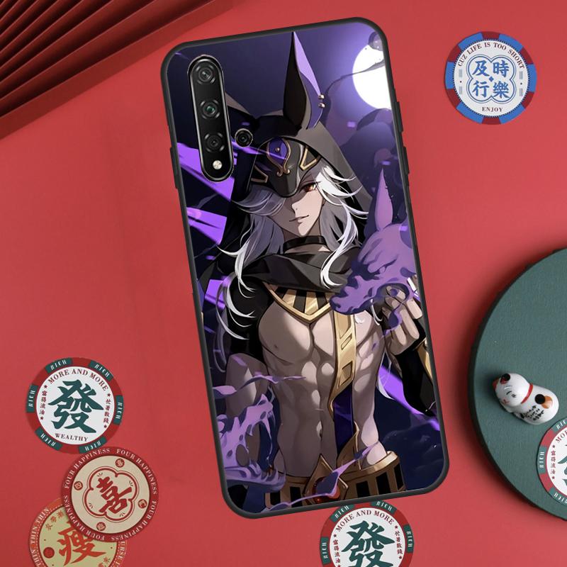Genshin Impact Cyno For Huawei Nova 5T 9 10 SE 7i 8i 11i 12i Y73 Y72 Y61 Y91 Y60 Y70 Y90 P20 P30 P40 Lite Case