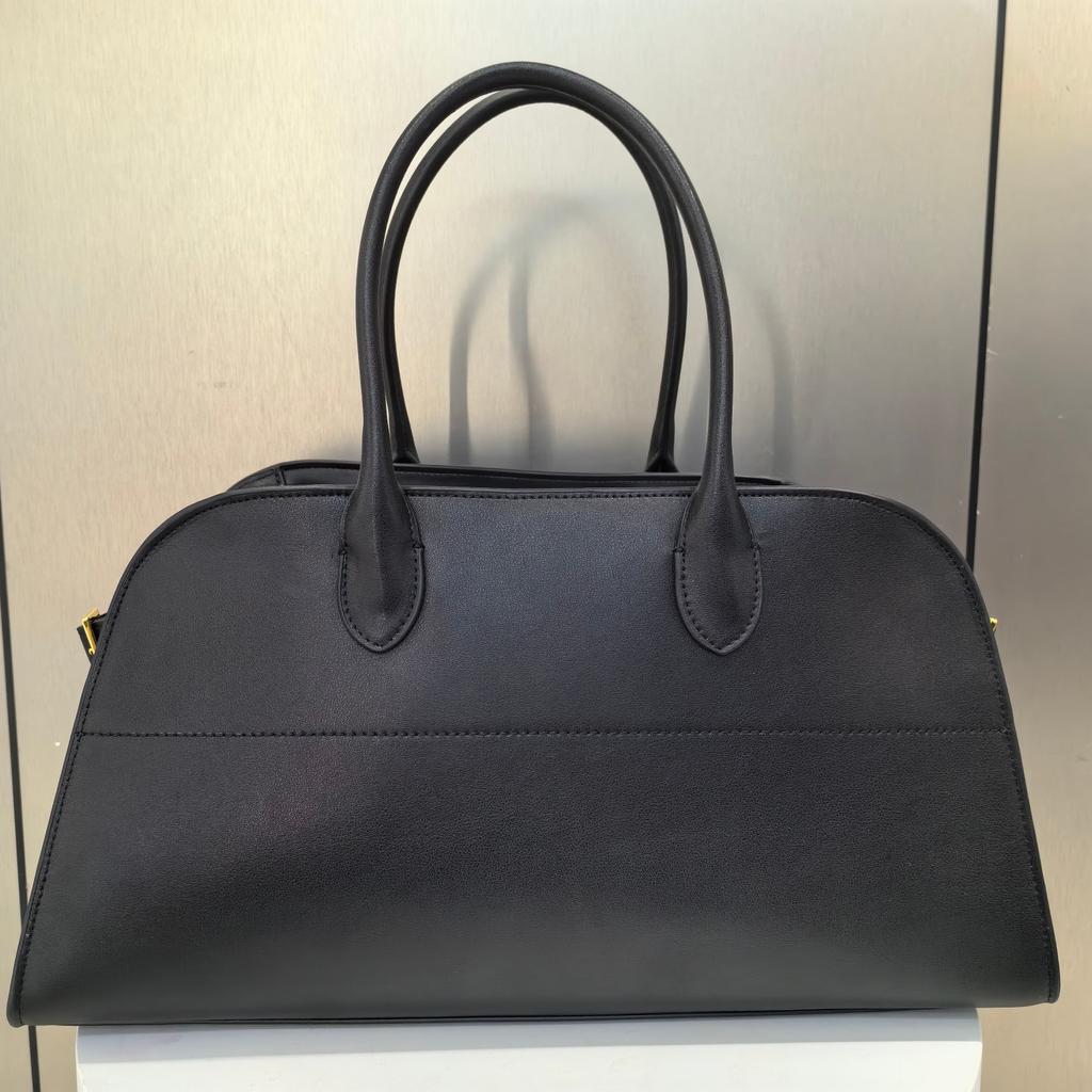 Сумка Cross Border ROW Сумка-тоут Margaux15 Премиальная кожаная сумка через плечо Большая вместительная сумка для документов