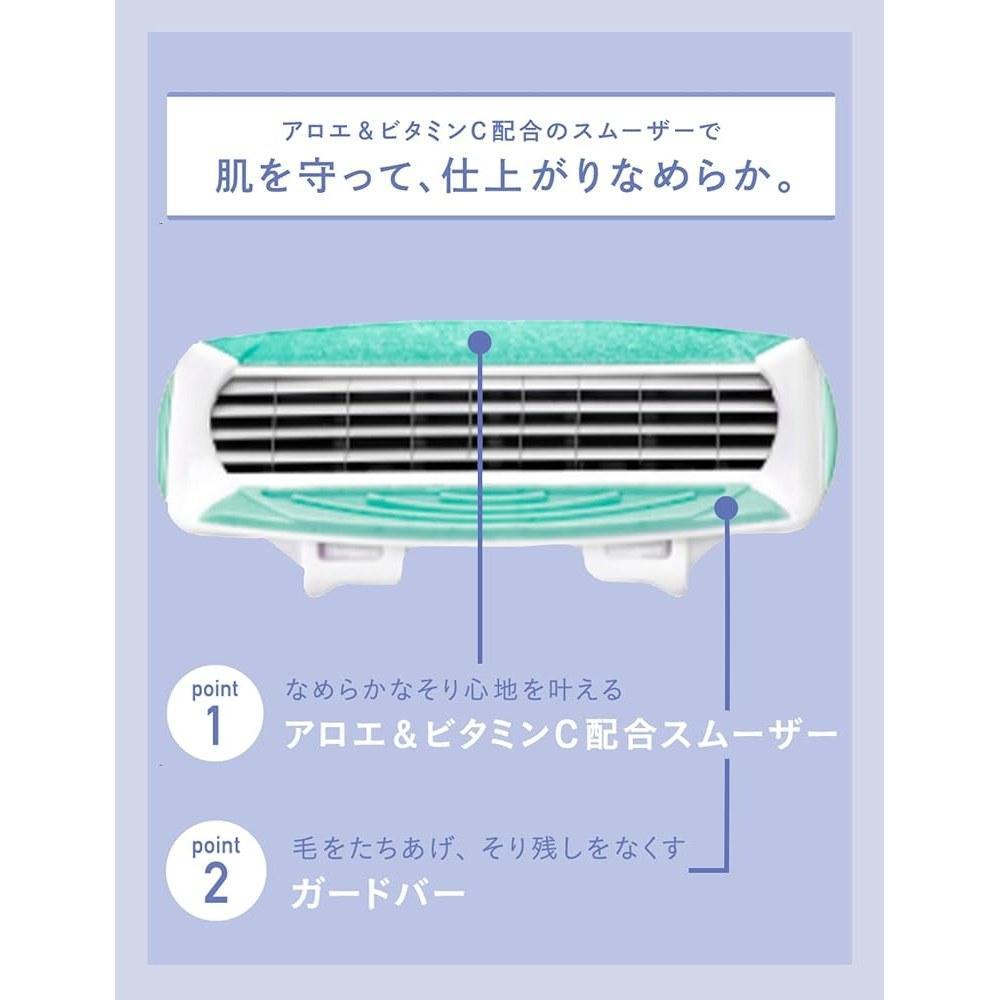 Одноразовые бритвы Schick Quattro Light для чувствительной кожи (упаковки по 2 шт.) для женщин