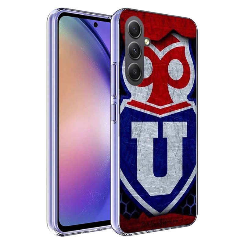 Fondo U. De Chile LOGO Phone Case for Samsung A17 A37 A57 A07 A16 A26 A36 A56 A06 A02S A12 A22 A32 A52S A04S A14 A24 A34 A54 A03