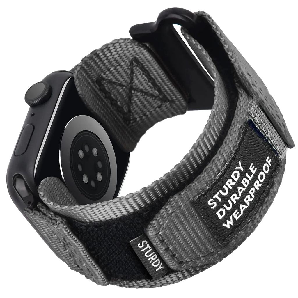 НОВЫЙ спортивный нейлоновый ремешок для Apple Watch Band Ultra 3 49 мм 46 мм 42 мм 45/44/41 мм 40 мм Браслет для Iwatch Серии 11 10 9 8 7 6 SE3